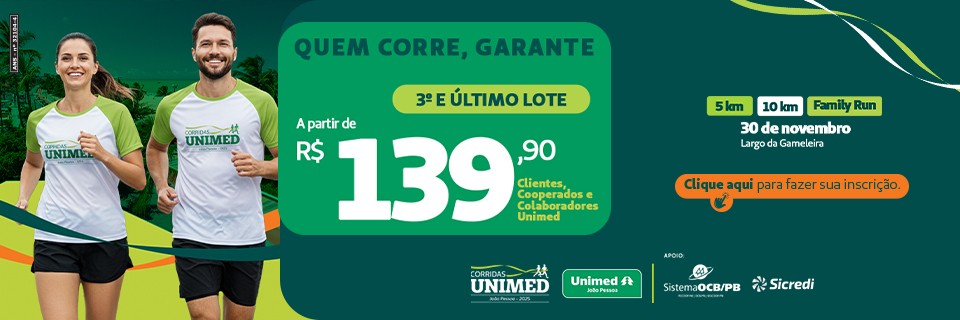 CORRIDAS UNIMED - CIRCUITO JOÃO PESSOA 2025