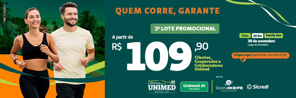 CORRIDAS UNIMED - CIRCUITO JOÃO PESSOA 2025